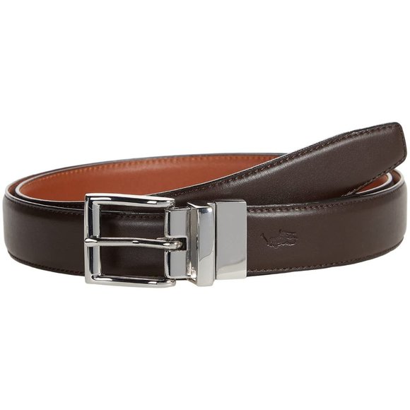 Polo Ralph Lauren Reversible Brown/Cognac Leather Belt